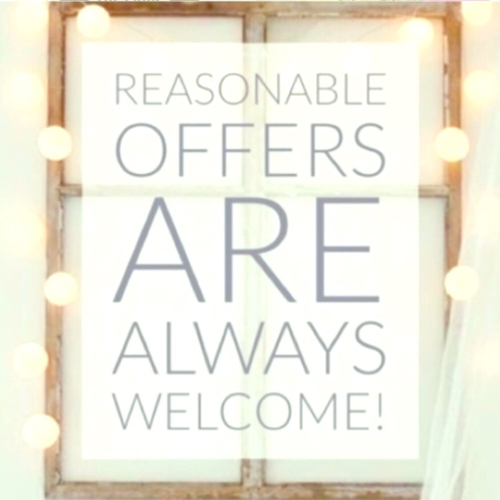 Love an item but not the price? Make an offer!